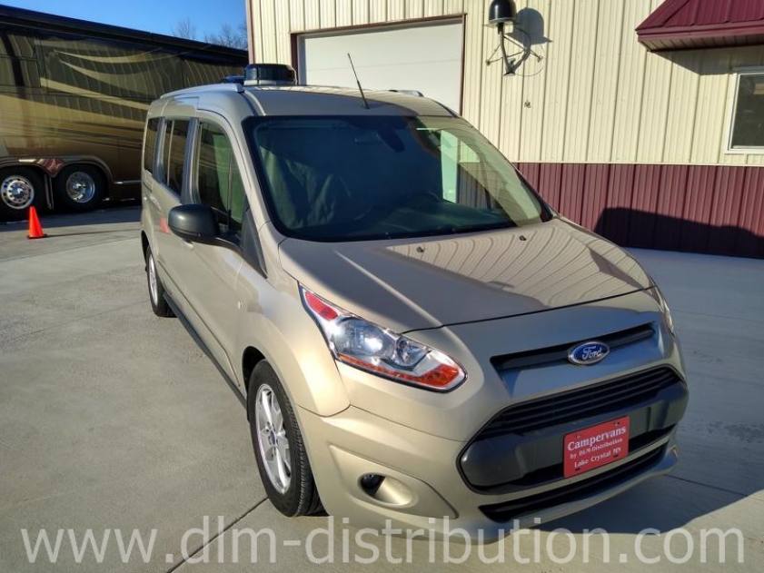 Camper Van 2016 Transit Connect Mini-T, Solar, Microwave- Loaded!